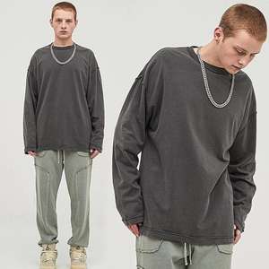 ผู้ผลิตจากปากีสถานผลิตเสื้อเชิ้ตขนาดใหญ่พิเศษสำหรับผู้ชาย ฤดูร้อน ผ้าฝ้าย ออกแบบ ODM เสื้อสตรีทแวร์ - Product Image 4