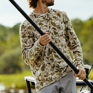 Sweat à capuche de pêche pour homme, imprimé, en polyester/coton, séchage rapide, UPF 50, manches longues, anti-UV, vêtements d'extérieur - Product Image 4