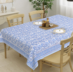 ผ้าลินินแท้พิมพ์ลายบล็อกด้วยมือปรับแต่งได้หลายสีทึบลวดลายทันสมัยทำด้วยมือสำหรับตกแต่งงานแต่งงาน - Product Image 1