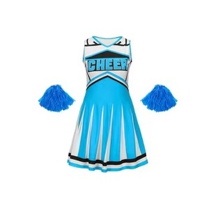 Ensembles d'uniformes de cheerleading pour filles et adultes RehexImpex 2026, logo personnalisé imprimé par transfert thermique, 100% polyester de qualité supérieure, pour les équipes - Product Image 6