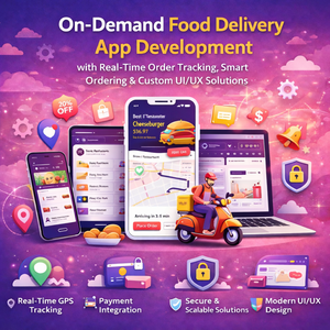 Desarrollo de Aplicaciones de Pedidos de Comida Personalizadas con Entrega en Tiempo Real, Gestión de Restaurantes y Funciones Inteligentes - Product Image 1