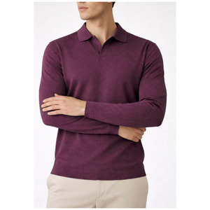 Polo homme à manches courtes en tissu tricoté, logo et impression personnalisés - Product Image 2