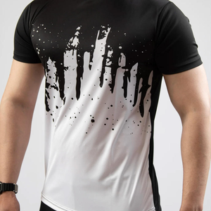 Camiseta de Manga Corta para Hombre, Ecológica, con Logotipo Personalizado por Sublimación, Cuello Redondo, Alta Transpirabilidad, Tejido Suave para Verano - Product Image 5