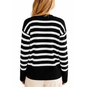 Winter <b>Cardigan</b> <b>Coat</b> With Embroidered Pattern And Button Women's Autumn Decoration Knitted Sweater For Streetwear - Product Image 3