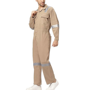 Combinaison de sécurité mécanique légère haute visibilité, vêtement de travail réfléchissant, tenue utilitaire, vêtements pour entrepreneur industriel - Product Image 3