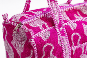 Mochila de Viaje y Gimnasio para Mujer, de Algodón con Estampado Animal, Acolchada, con Cierre y Correa Ajustable, Capacidad de 36-55L, para Oficina, Escuela y Viajes - Product Image 6