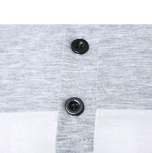 Polo à manches longues pour homme OEM ODM avec broderie personnalisée, vêtements décontractés, service de production en gros - Product Image 4