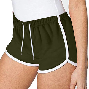 Pantalones Deportivos de Corte Regular, Tejido de Poliéster/Algodón, OEM, para Yoga y Fitness, Transpirables, de Color Sólido, con Logotipo Personalizado, Cintura Elástica, Secado Rápido - Product Image 1