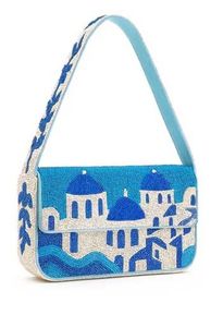 กระเป๋าถือสะพายไหล่ประดับลูกปัดทำมือ กระเป๋าฤดูร้อนประดับลูกปัด กระเป๋า Staud แบบประดับลูกปัด กระเป๋าสะพายไหล่ประดับลูกปัด กระเป๋าถือประดับลูกปัดจากอินเดีย - Product Image 6