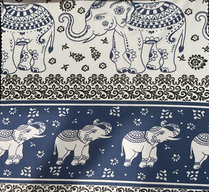 CPP Chaipipat Garment T-shirt formel à manches courtes et col rond pour homme, imprimé floral éléphant par sublimation, séchage rapide, polyester/coton - Product Image 5