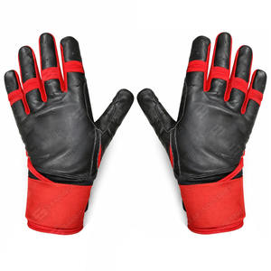 Gants de frappeur en cuir Cabretta pour lanceur droitier, design à doigts complets, haute qualité, pour adulte, vente en gros - Product Image 5