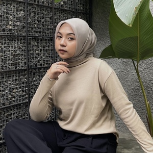 เสื้อถักลายริบสำหรับผู้หญิง มี 2 ไซส์ - Product Image 2