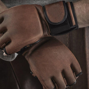 Gants de boxe sur mesure de haute qualité, en cuir véritable antidérapant, pour la compétition, avec logo personnalisé - Product Image 5