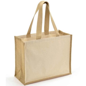Bolsa <span class=keywords><strong>de</strong></span> yute ecológica serigrafiada con logotipo personalizado Bolso <span class=keywords><strong>de</strong></span> playa <span class=keywords><strong>de</strong></span> compras <span class=keywords><strong>de</strong></span> lino natural Bolsa <span class=keywords><strong>de</strong></span> yute personalizada con serigrafía - Product Image 4