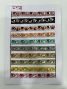 Dentelle en coton brodée de qualité supérieure, fabriquée à partir de fils de coton doux et durables. - Product Image 2