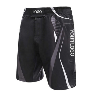 Pantalones Cortos de MMA Personalizables de Alta Calidad para Hombre, Sublimados en Algodón, para Entrenamiento de Boxeo y Artes Marciales, Servicio OEM - Product Image 4