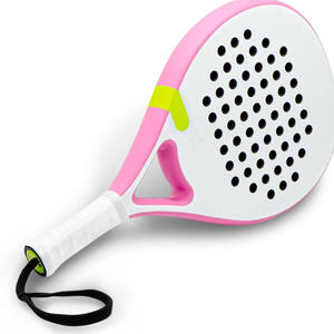 Raquette de paddle-tennis, forme diamant/goutte d'eau, logo personnalisé, carbone, mousse EVA, 16x19, durable, antidérapante, portable, légère, ensemble - Product Image 2
