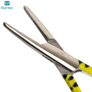 Pinces de pêche à la mouche de précision en acier inoxydable à mâchoires dentelées pour peau de truite, ciseaux de pêche OEM ODM - Product Image 5