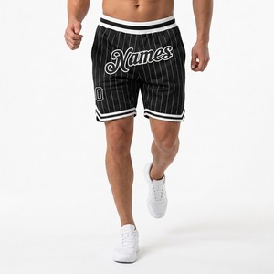 Shorts de basketball en gros 100 % polyester à séchage rapide, anti-humidité, respirants et sublimés pour hommes, femmes et enfants - Product Image 5