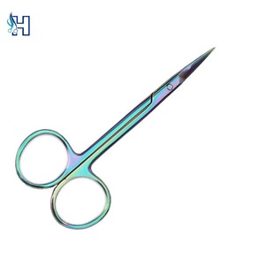 ผู้ผลิตเครื่องมือผ่าตัดสแตนเลส กรรไกรตัดม่านตาแบบมืออาชีพ - Product Image 6