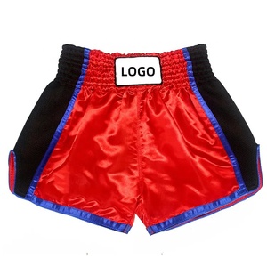 New Custom High Quality Men's Boxing Gym Fitness Drying Workout <b>Stretch</b> Shorts with Pockets - Product Image 6