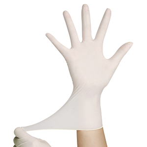 Gants en nitrile bleu foncé jetables, sans poudre, imperméables, à écran tactile, 4 mil, pour examen médical, dentaire, vétérinaire, pour médecin - Product Image 5