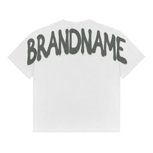 Camisetas Deportivas de Moda con Diseño Personalizado, 100% Algodón, Cuello Redondo, Corte Holgado para Hombre, Precio al por Mayor - Product Image 3