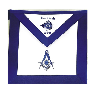 Newest Design Top High Quality Light Weight Masonic Regalia French Rite Degree Apron Freemason Available in Good Prices - Product Image 3
