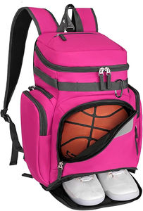 Mochila Deportiva de Lujo para Baloncesto y Fútbol con Patrón de Letras, Forro de Poliéster Impermeable, Mochila Escolar Informal y Suave - Product Image 2