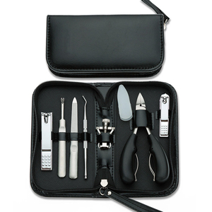 Customizable Luxurious Stainless Steel Electric Portable Professional Beauty Care <b>Manicure</b> Pedicure Care <b>Kit</b> 5-in-1 Single Case - Product Image 3