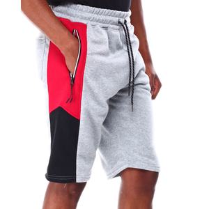 OEM Custom <b>Men</b> Color block <b>Sweat</b> <b>Shorts</b> <b>Men</b> 65% Cotton 35% Polyester Fleece Elastic Waist <b>Sweat</b> <b>Shorts</b> Oversize <b>Men's</b> Streetwear - Product Image 5