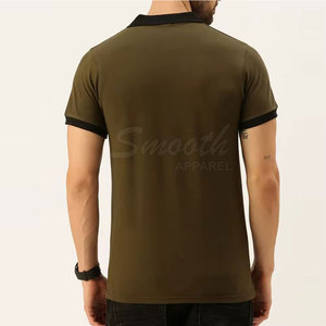 เสื้อโปโลชายคุณภาพพรีเมียม สีตัดกัน ผลิตจากวัสดุที่ดีที่สุด ขายส่ง - Product Image 6