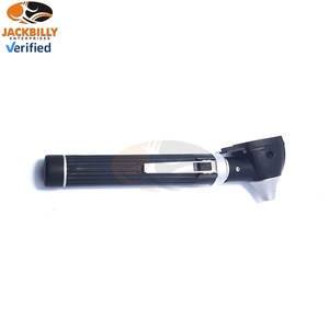 Set de Examen de Otoscopio de Fibra Óptica, Acero Inoxidable, Mini, Portátil, Color Negro, Instrumento Médico de Diagnóstico ORL MOL - Product Image 4