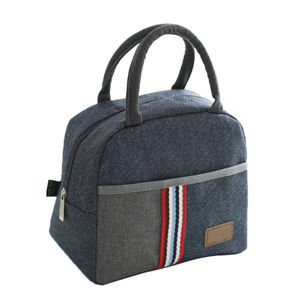 Bolsa de almuerzo en oferta para el trabajo, oficina, escuela, picnic, bolsa térmica a prueba de fugas con correa de hombro ajustable - Product Image 5