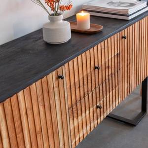 Vandana Sereno Vento acacia wood and metal <b>sideboard</b> - Product Image 4