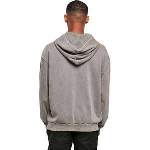 Nouvelle Collection 2026 – Sweat à Capuche Délavé Acide Homme Personnalisé, 100% Coton Écologique, Style Streetwear – Meilleure Vente - Product Image 4