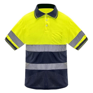 Camiseta Polo de Seguridad de Alta Visibilidad al por Mayor, Camiseta Polo Reflectante para Trabajo, Logotipo Personalizado, Tela Transpirable, Uniforme de Seguridad Industrial - Product Image 6