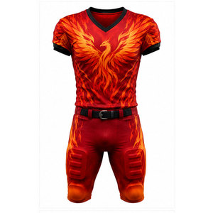 American Football Uniform Breathable Practice Wear Easy Fit For Daily <b>Training</b> American Football Uniform - Product Image 1