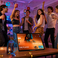 Tablet Musical de 13.3 Pulgadas, Android 16 GMS MT6769, 6GB RAM + 128GB ROM, con Sistema de Sonido de 6 Cajas con DTS Mejorado, Altavoz Grande para Fiestas