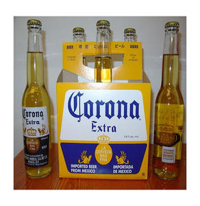 Auténtica cerveza Corona Extra Lager con un contenido de alcohol del 4.6 por ciento en cajas de exhibición de 12x330 ml para mostradores de supermercados. - Product Image 1