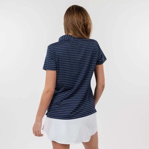 Polo de golf de manga corta para mujer, en grandes cantidades, corte regular, polo deportivo sublimado para mujer, transpirable - Product Image 4