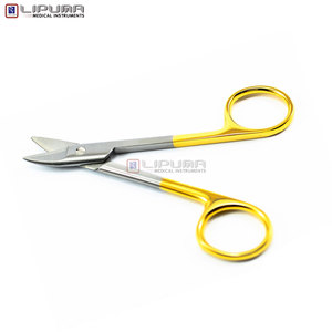 Ciseaux courbés de qualité supérieure en acier inoxydable pour usage dentaire et chirurgical, résistants à la rouille, autoclavables, pour une coupe de précision - Product Image 4