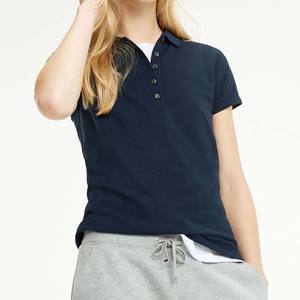 Camiseta Polo de Manga Corta para Mujer, Nueva Moda, Corte Ajustado, Informal, para Usar en la Calle, con Estampado Sublimado - Product Image 1