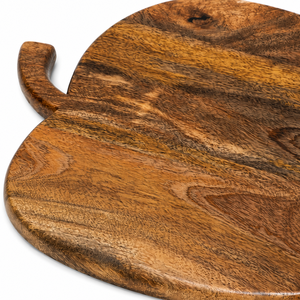 Planche à servir ronde en bois faite à la main et planche à fromage |   Plateau de charcuterie |   Plateau de cuisine rustique - Écologique, durable, épaisseur 1,5 cm - Product Image 3