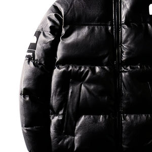 Nouvelle Veste Puffer Imperméable Homme Hiver Col Montant Formel Personnalisable avec Logo Grande Taille Fermeture Éclair Vente en Gros - Product Image 6