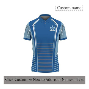 เสื้อโปโลทีมดาร์ทชายแบบแห้งเร็ว พิมพ์ลายแบบซับลิเมชั่นตามสั่ง สำหรับการแข่งขัน พร้อมกระเป๋า - Product Image 5