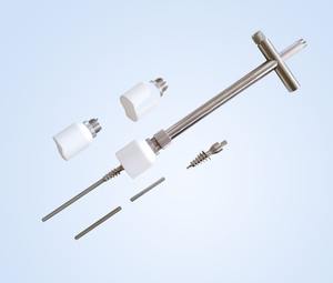 Manipulateur utérin Hohl en acier pour gynécologie, instrument laparoscopique - Product Image 1