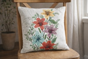 Most Selling Decorative Throw Cushion <b>Pillow</b> with Zipper Closure Durable Fabric for Living Room and Bedroom for Sale - Product Image 6