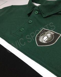 Camiseta para Hombre del Reino Unido, Bordado Frontal, Diseño Personalizado, Media Manga, Tejido de Punto, Diseño Estampado, Logotipo y Color Personalizados, Alta Calidad - Product Image 3