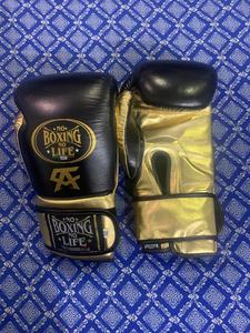 ถุงมือชกมวย Canelo No Boxing No Life หนังวัวแท้คุณภาพพรีเมียม สำหรับฝึกซ้อมและแข่งขัน ปรับแต่งได้ น้ำหนักเบา ปรับขนาดข้อมือได้ - Product Image 5